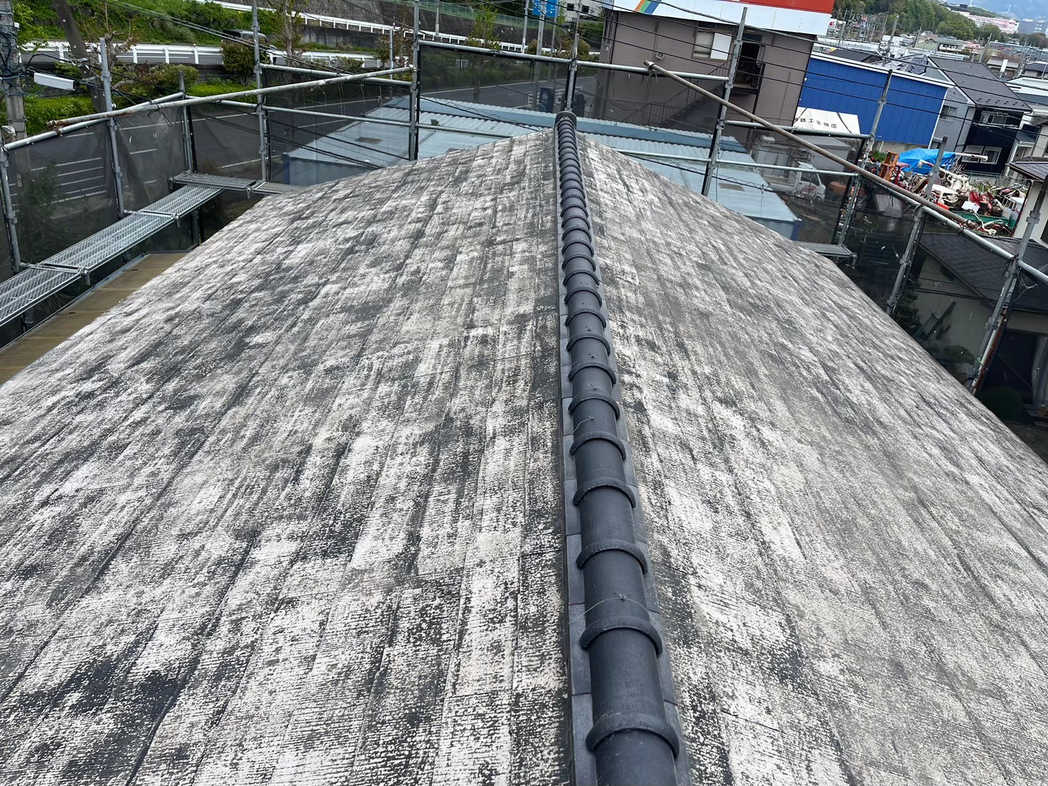 既存のスレート屋根